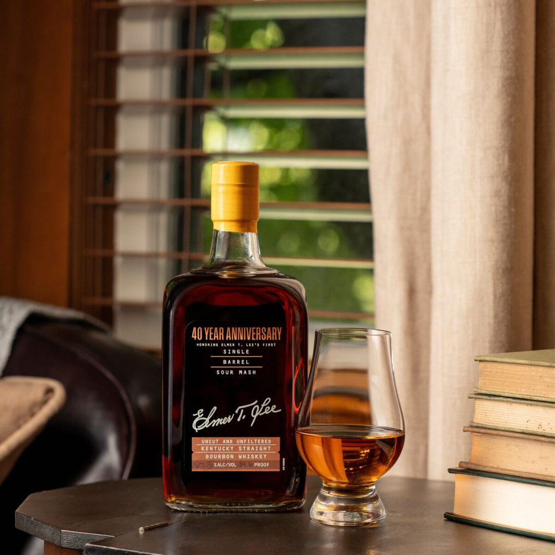 Elmer T. Lee 40th Anniversary Edition Uncut & Unfiltered Bourbon