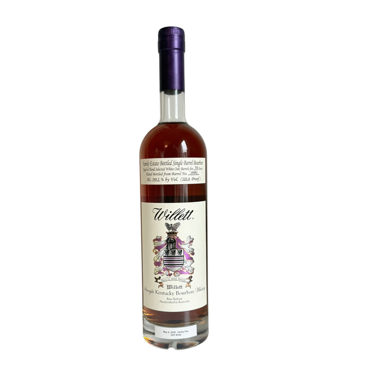 Willett Family Estate Barrel 3682 14 year sourced single barrel Derby Day 121.4 proof 750ml