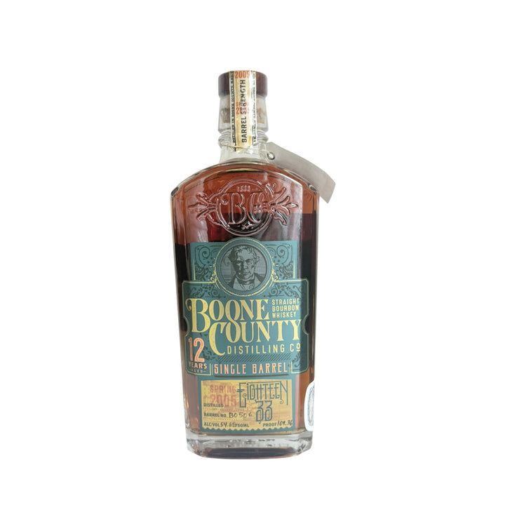 Boone County 12 Year BO506 Wiseguy Lounge single barrel private pick 109.36 proof 750ml