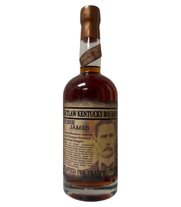 Jesse James Outlaw Kentucky Bourbon 7 Year 750ml
