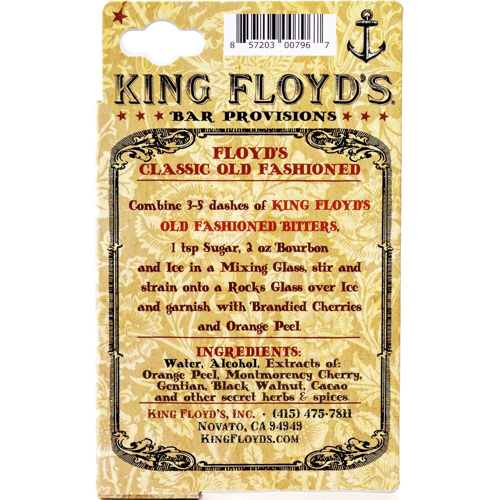 KING FLOYD'S Old Fashioned Bitters