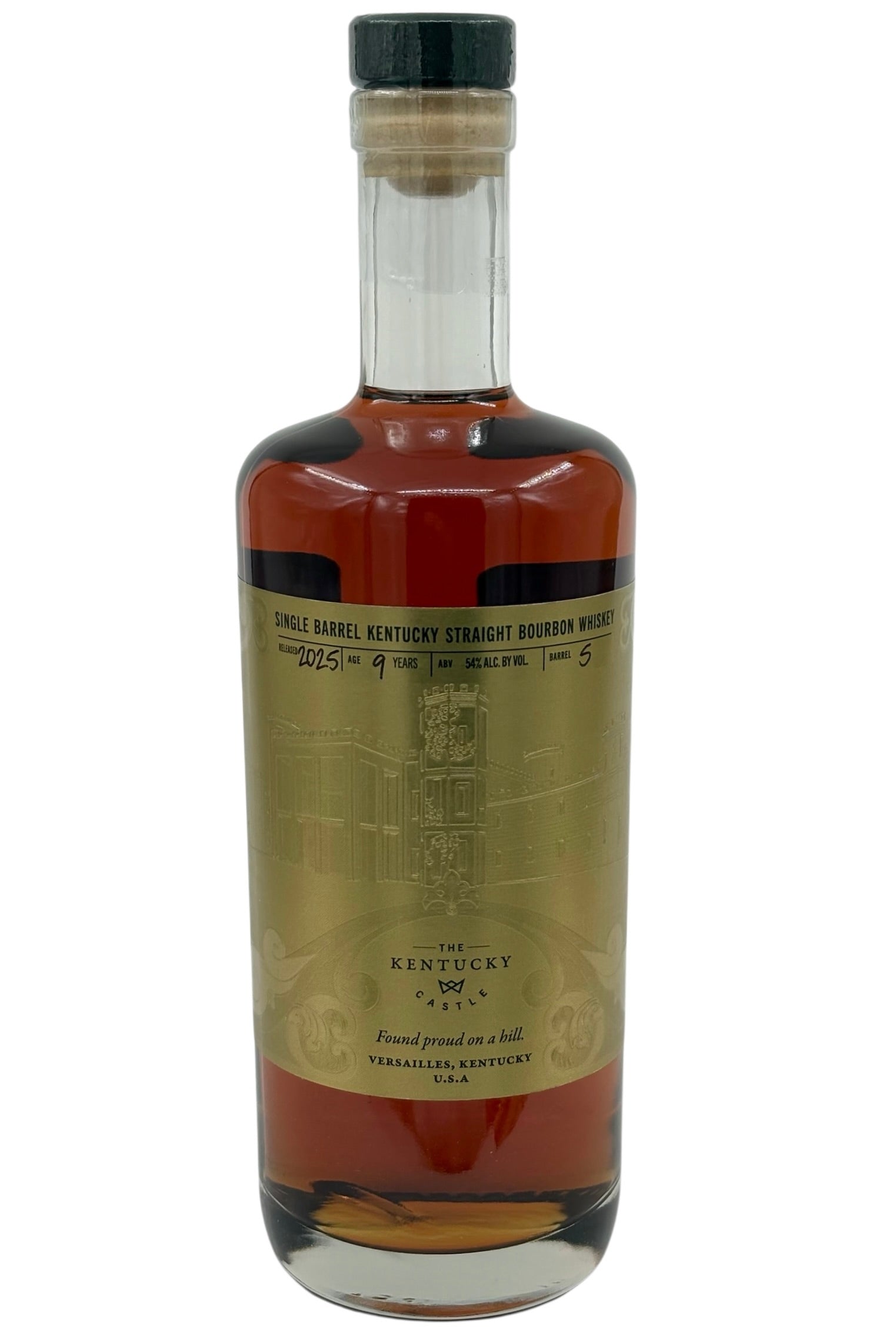 Kentucky Castle Single Barrel 9 Year – Wooden Cork