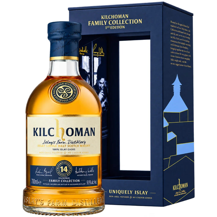 Kilchoman Family Collection 14 Year Single Malt Scotch Whisky 1st Edition