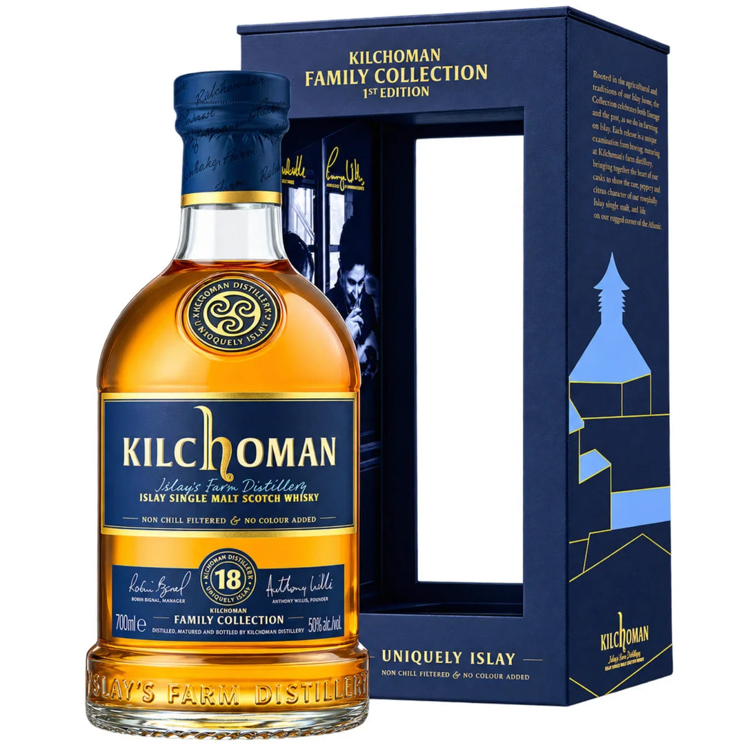 Kilchoman Family Collection 18 Year Single Malt Scotch Whisky 1st Edition