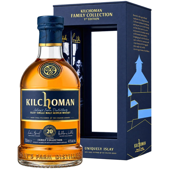Kilchoman Family Collection 20 Year Single Malt Scotch Whisky 1st Edition