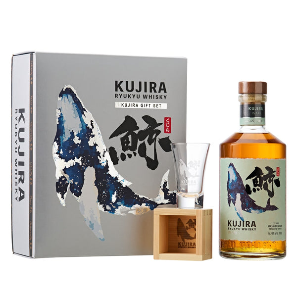 Kujira Ryukyu Inari Whisky Gift Set – Wooden Cork