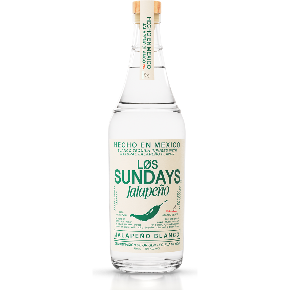 Los Sundays Jalapeno Blanco Tequila