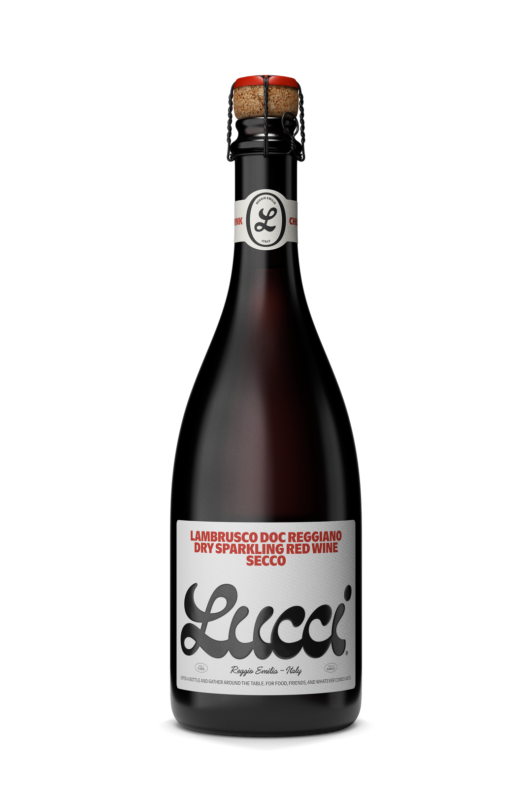 Lucci Lambrusco Reggiano DOC Dry Sparkling Wine Secco