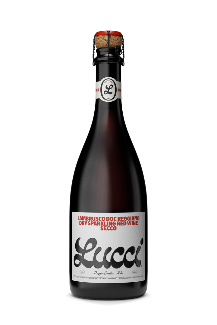 Lucci Lambrusco Reggiano DOC Dry Sparkling Wine Secco