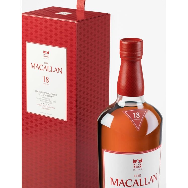Buy The Macallan 18 Year Old Sherry Oak | The Macallan - Wooden