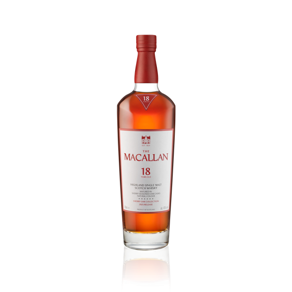The Macallan 18 Year Sherry Oak Single Malt Scotch | Spanish and The Macallan 18 Year Sherry Oak Single Malt Scotch | Spanish and