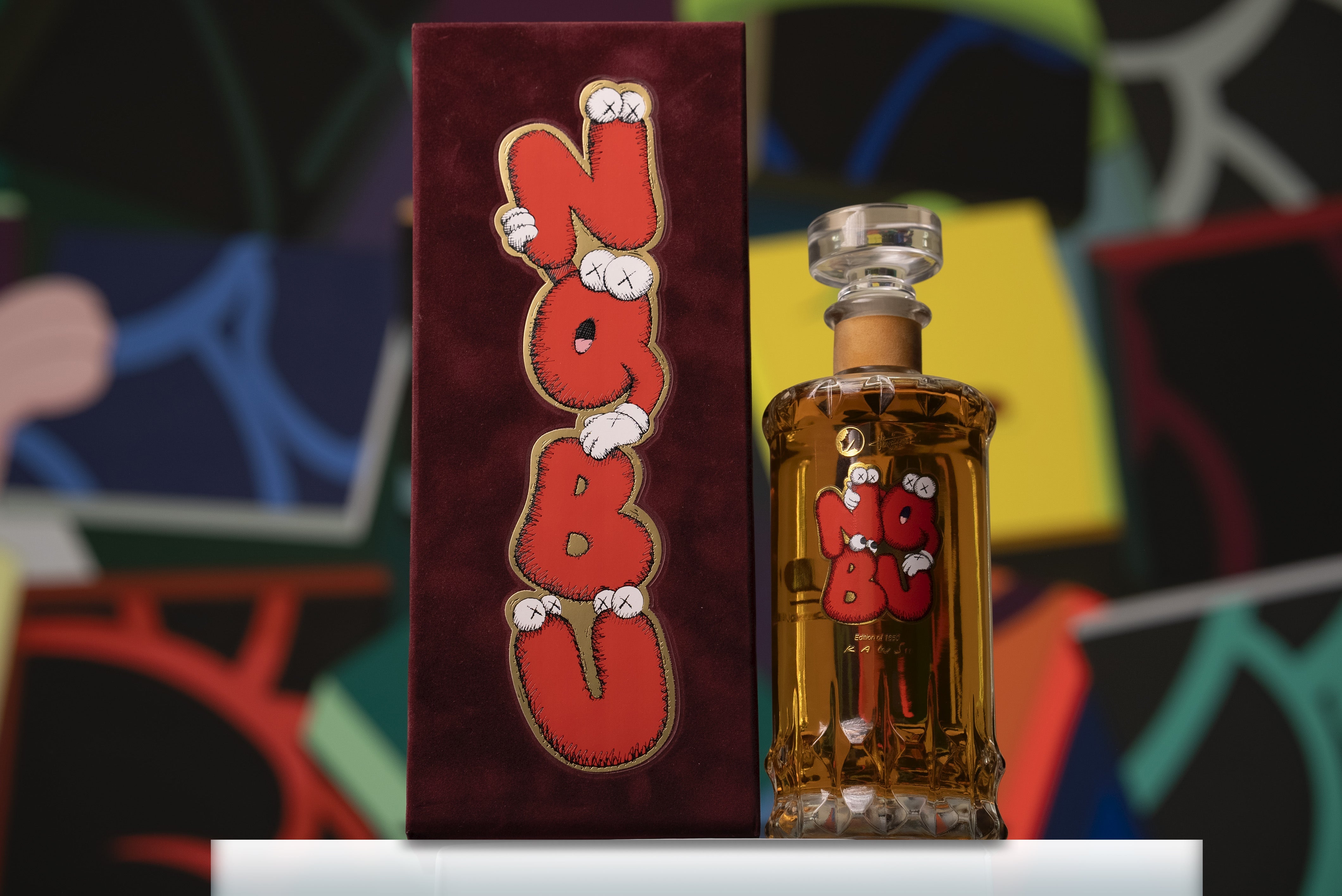Nobu x KAWS by QUI Limited Edition The Blue Bottle Edition