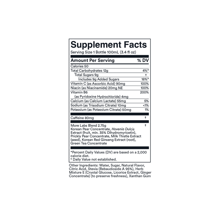 More Labs Morning Recovery + Energy