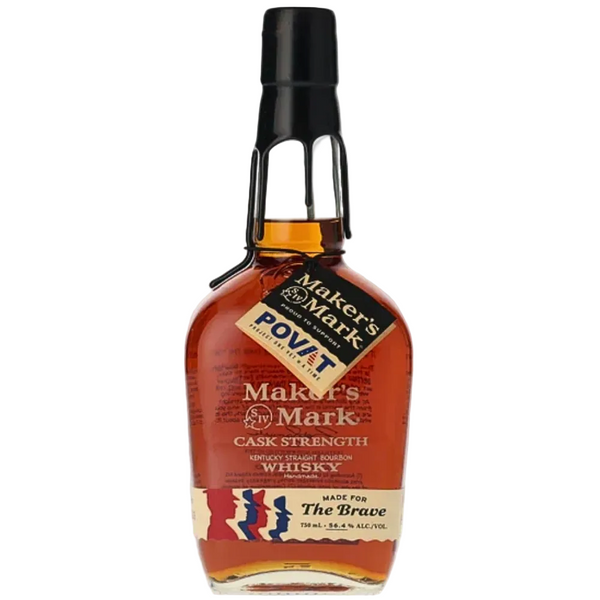 Maker's Mark Cask Strength Made For The Brave Limited Edition 110.5 proof bourbon 750ml