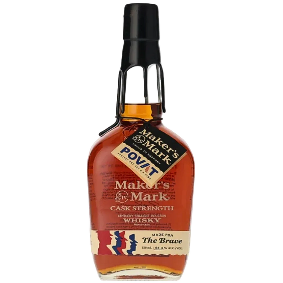 Maker's Mark Cask Strength Made For The Brave Limited Edition 110.5 proof bourbon 750ml