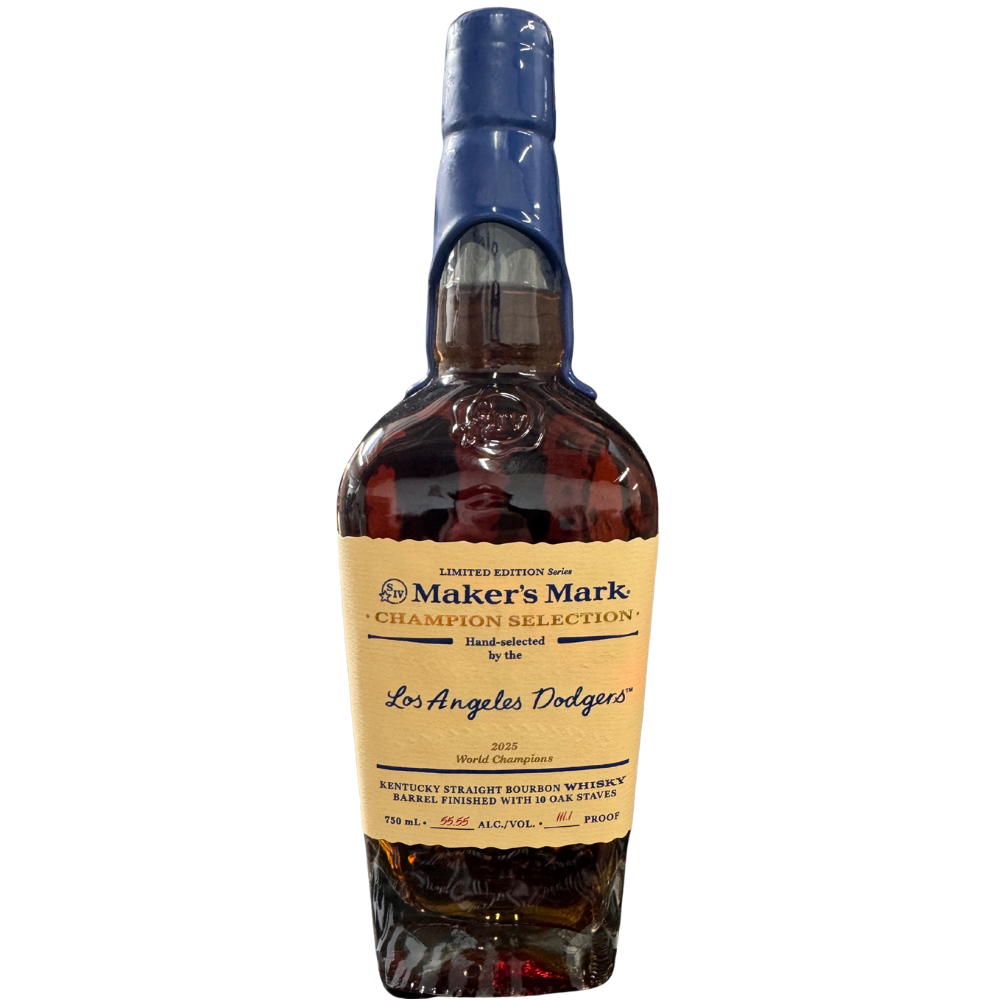 Maker's Mark Los Angeles Dodgers 2025 World Champions Selection 750mL