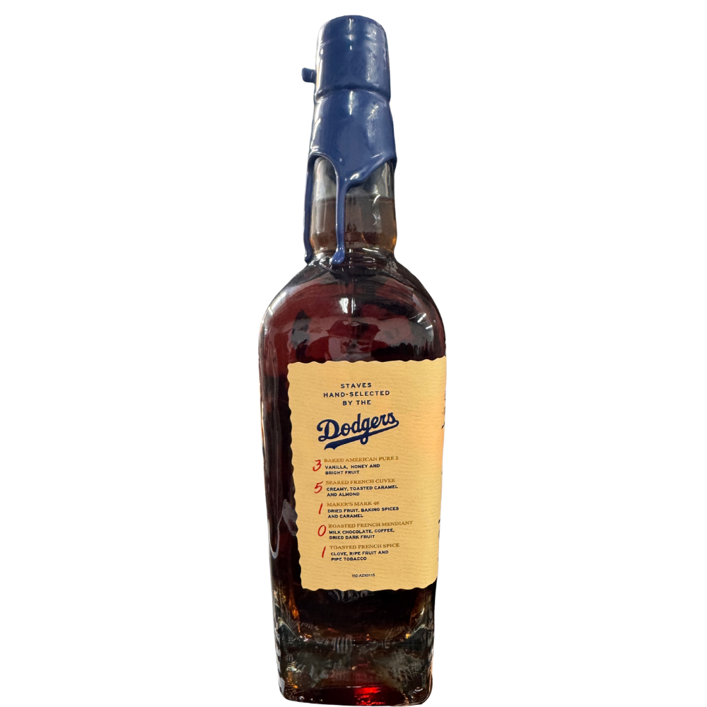 Maker's Mark Los Angeles Dodgers 2025 World Champions Selection 750mL