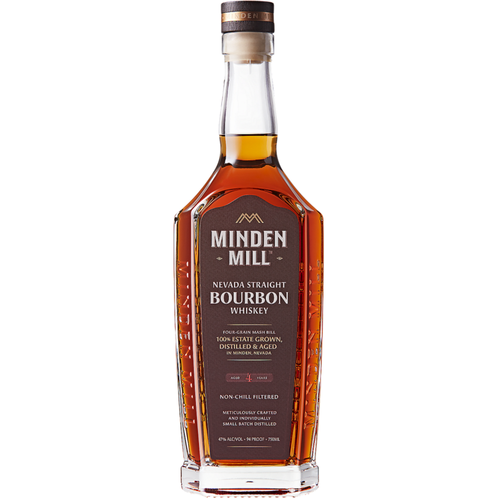 Minden Mill Straight Bourbon 4 Year Whiskey