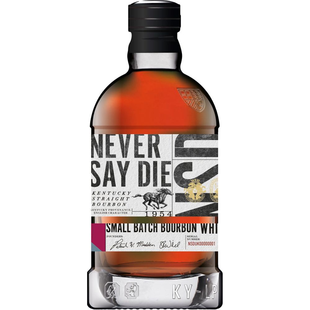 Never Say Die Small Batch Kentucky Straight Bourbon Whiskey 700ml