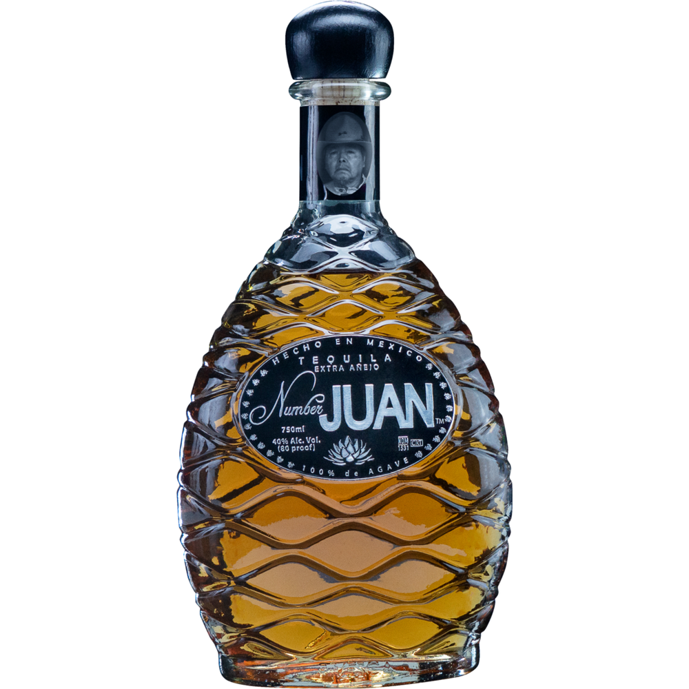 Number JUAN Extra Anejo Tequila