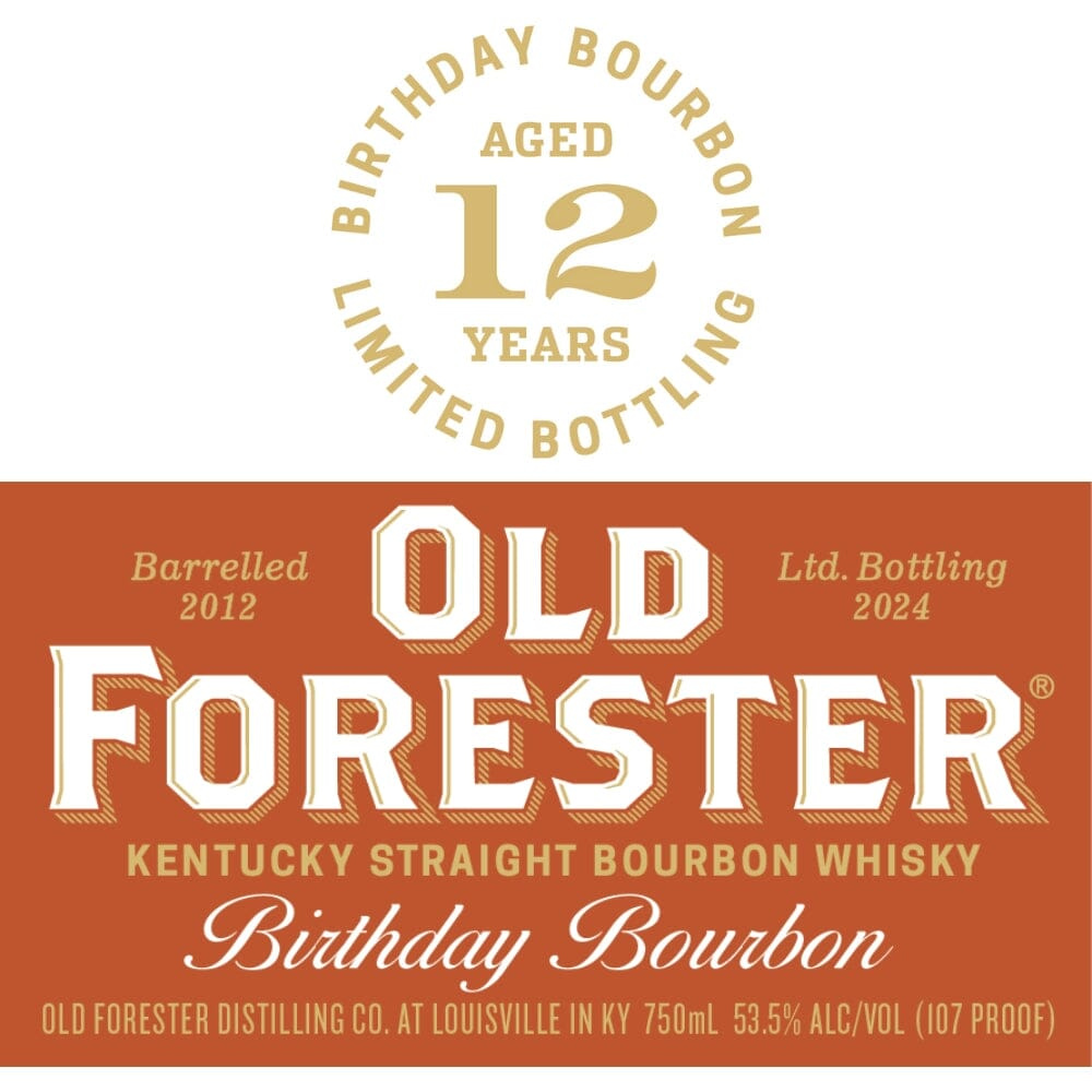 Old Forester Birthday Bourbon - 2024 Release