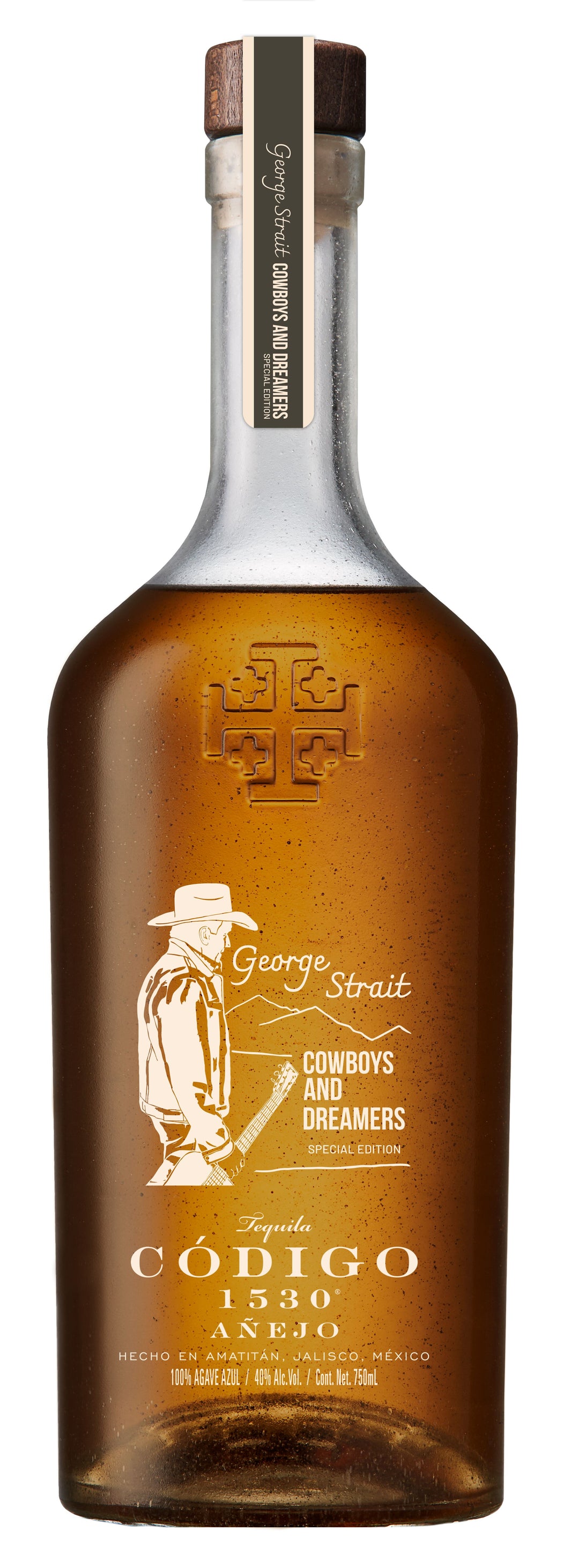 Código 1530 George Strait Añejo Tequila "Cowboys and Dreamers" Special Edition