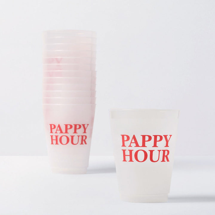 Pappy Hour Shatterproof Cups (Set of 12)