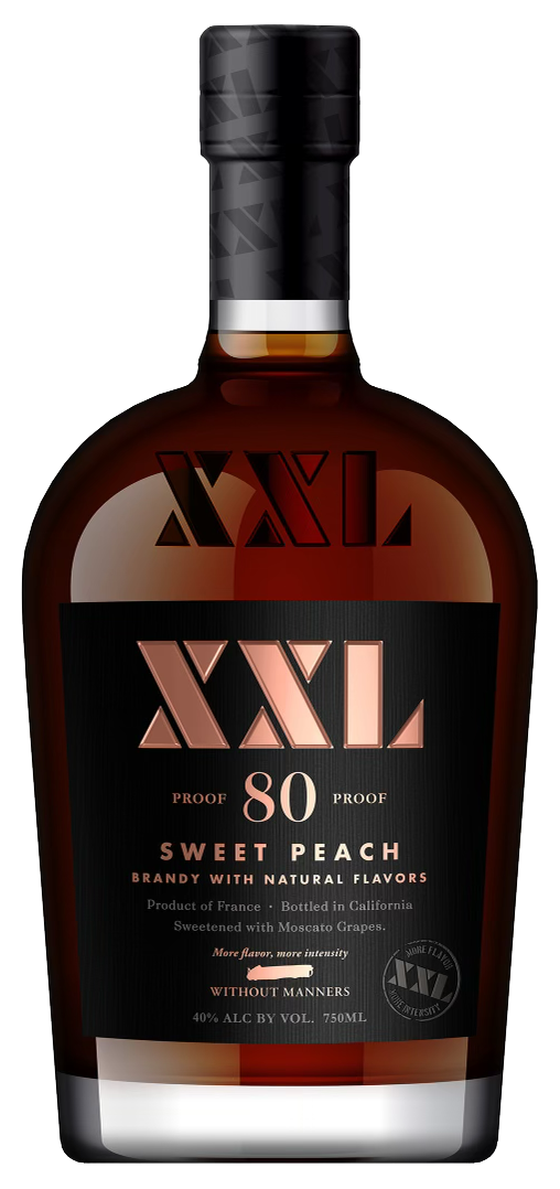 XXL Sweet Peach Flavored Brandy 750mL