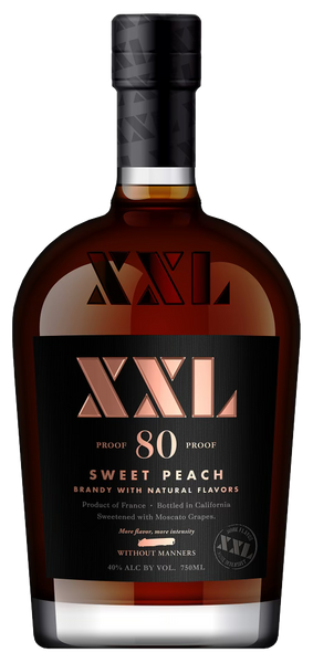XXL Sweet Peach | Flavored Brandy – Wooden Cork