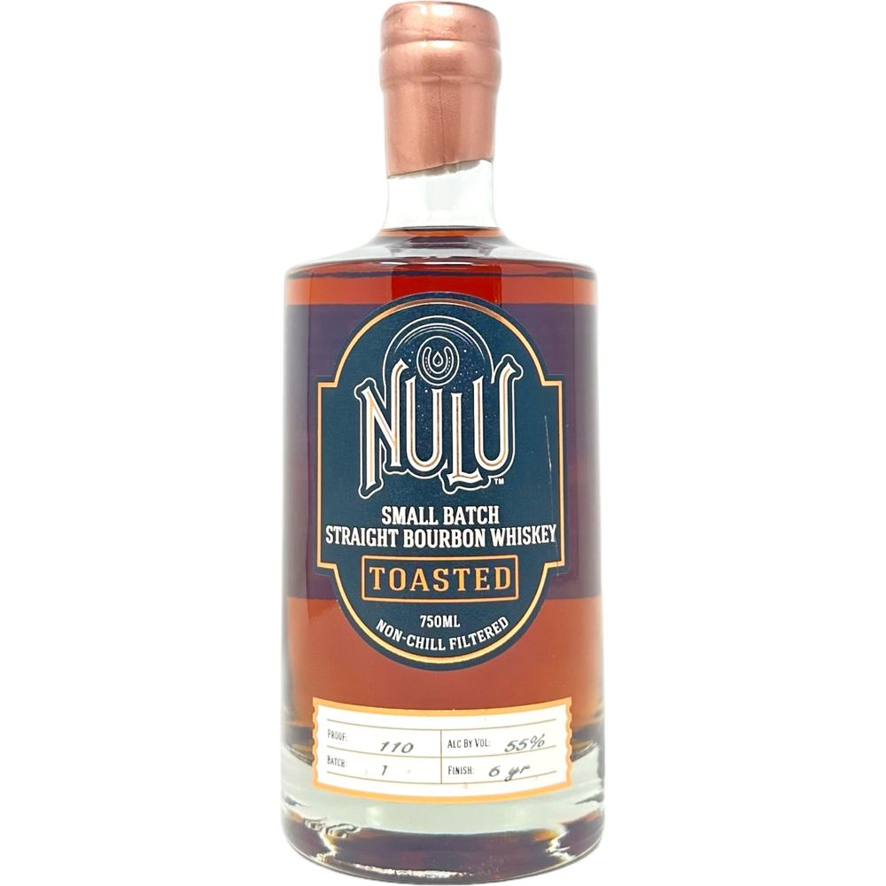 NULU Toasted Small Batch Bourbon Batch #2 109.2 Proof