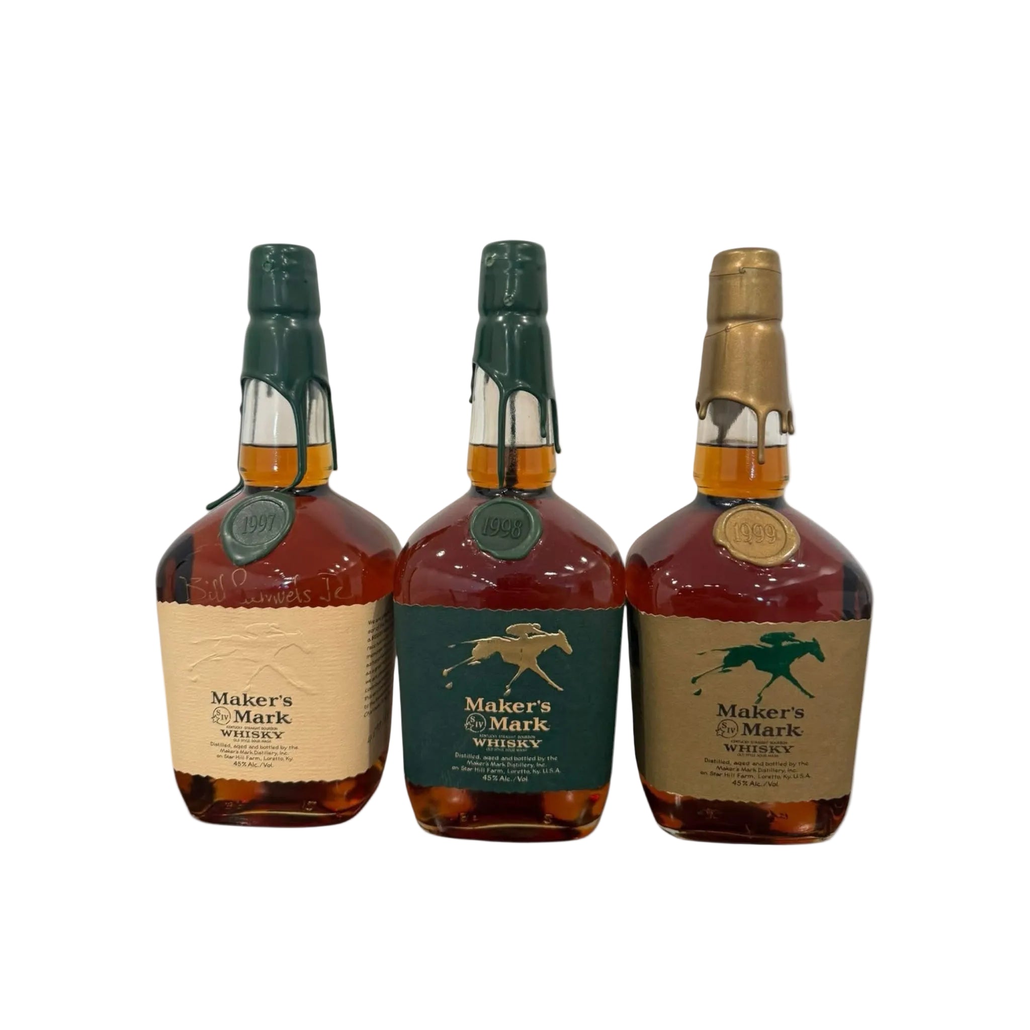 ウイスキー 3本セット Maker's Mark & Black Ruby ウイスキー 3本