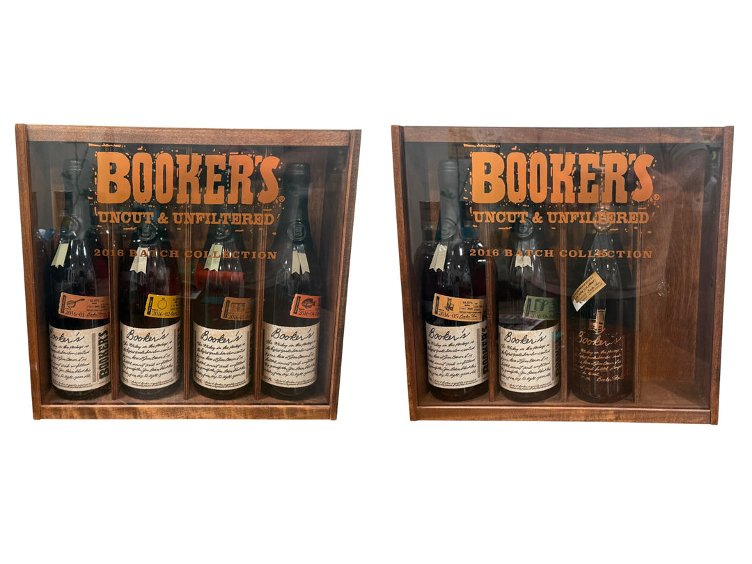 Booker's Bourbon 2016 Batch Collection Vertical + 25th Anniversary