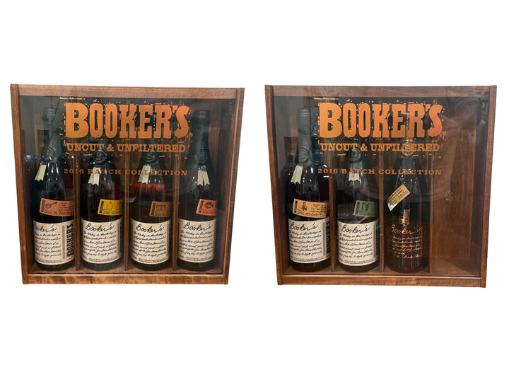 Booker's Bourbon 2016 Batch Collection Vertical + 25th Anniversary