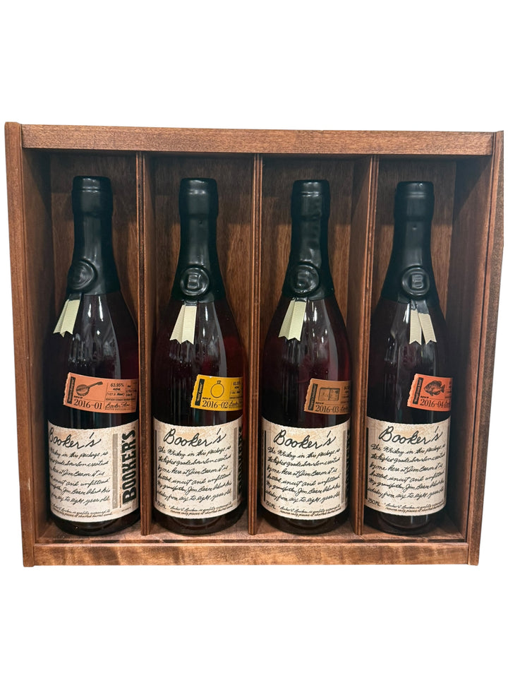 Booker's Bourbon 2016 Batch Collection Vertical + 25th Anniversary