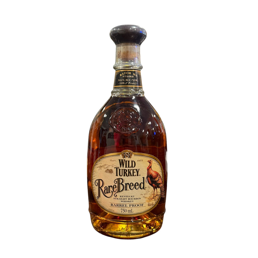 Wild Turkey Rare Breed Batch WT-03RB 108.2 proof barrel proof bourbon 750ml