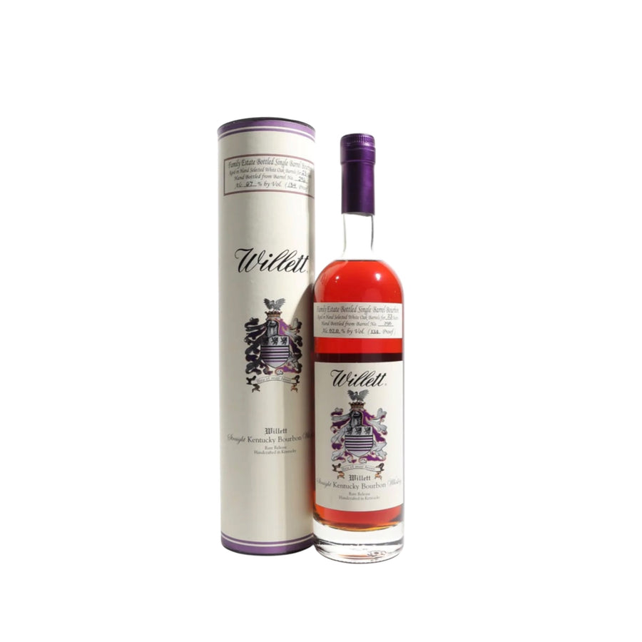 Willett 23 Year Barrel 296 gift shop release 134 proof wheated bourbon with tube 750ml