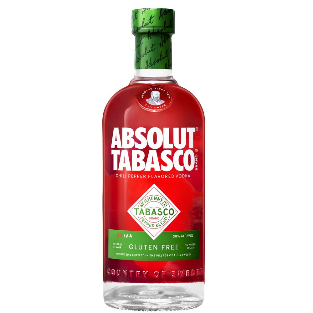 Absolut X Tabasco Chili Pepper Flavored Vodka – Wooden Cork