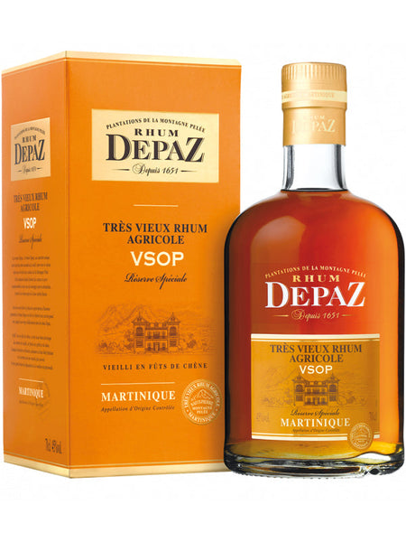 Rhum Depaz VSOP | Martinique AOC Rhum Agricole | 7 Year French Oak