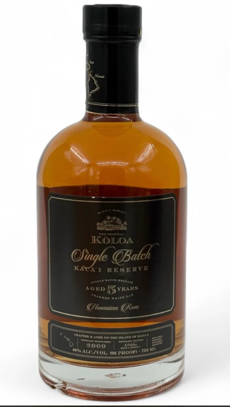 Kōloa Kaua’i Reserve Single Batch 5 Year Rum