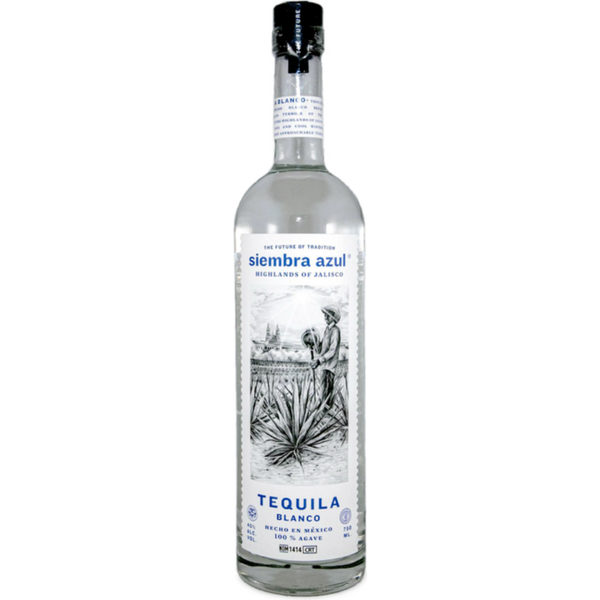 Buy Siembra Azul Blanco Tequila | Siembra Valles - Wooden Cork #1