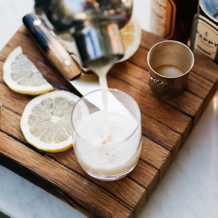 Bourbon Barrel Stave Cutting Board: Square