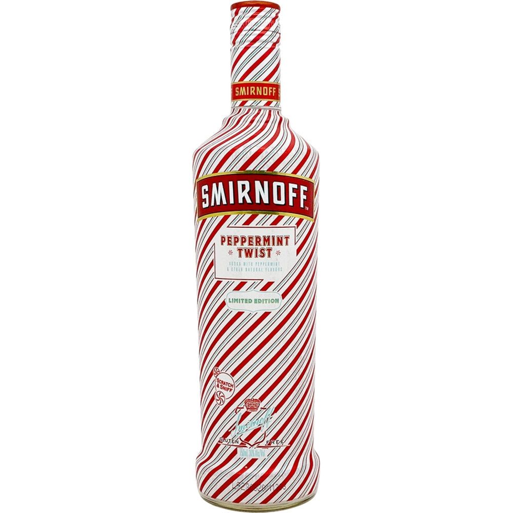 Smirnoff Peppermint Flavored Vodka Peppermint Twist Limited Edition