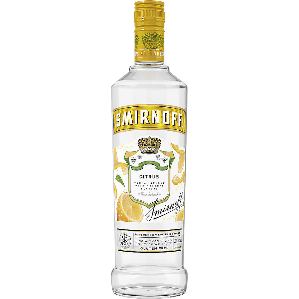 Smirnoff Vodka Citrus Flavored