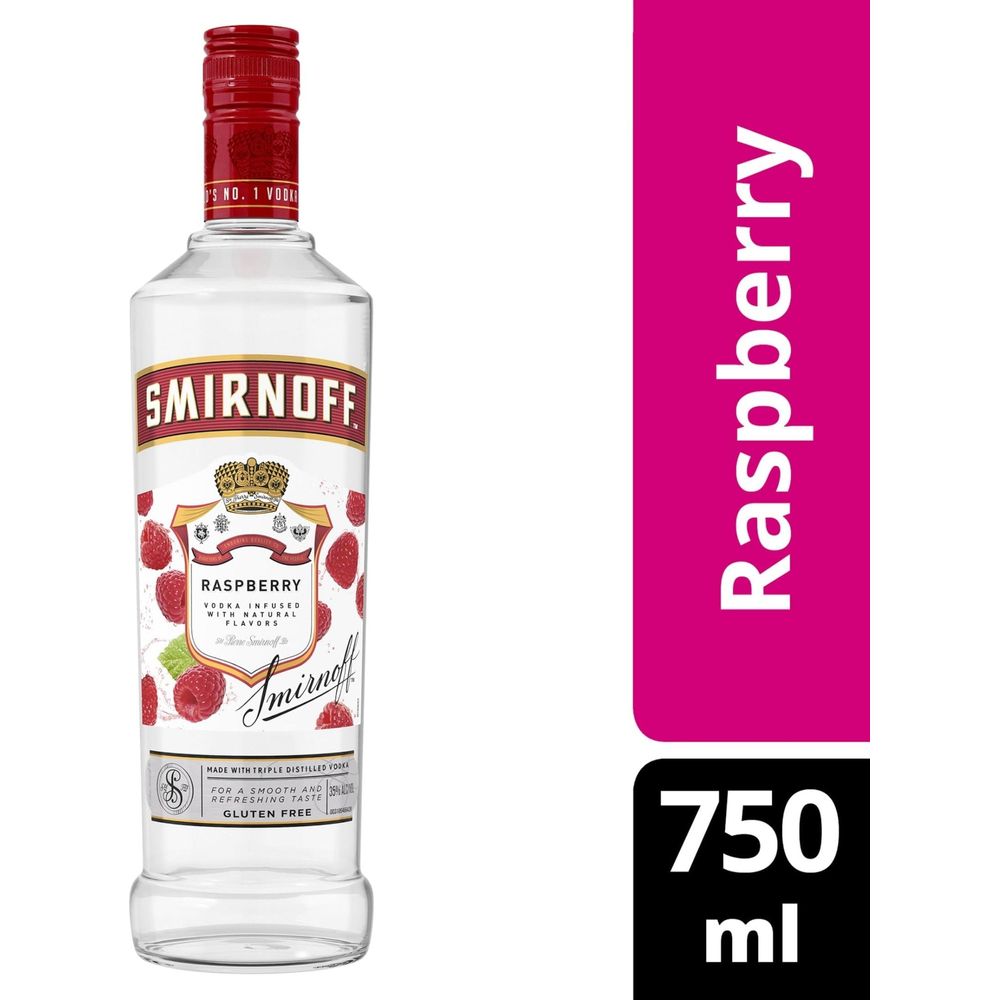 Smirnoff Vodka Raspberry Flavored