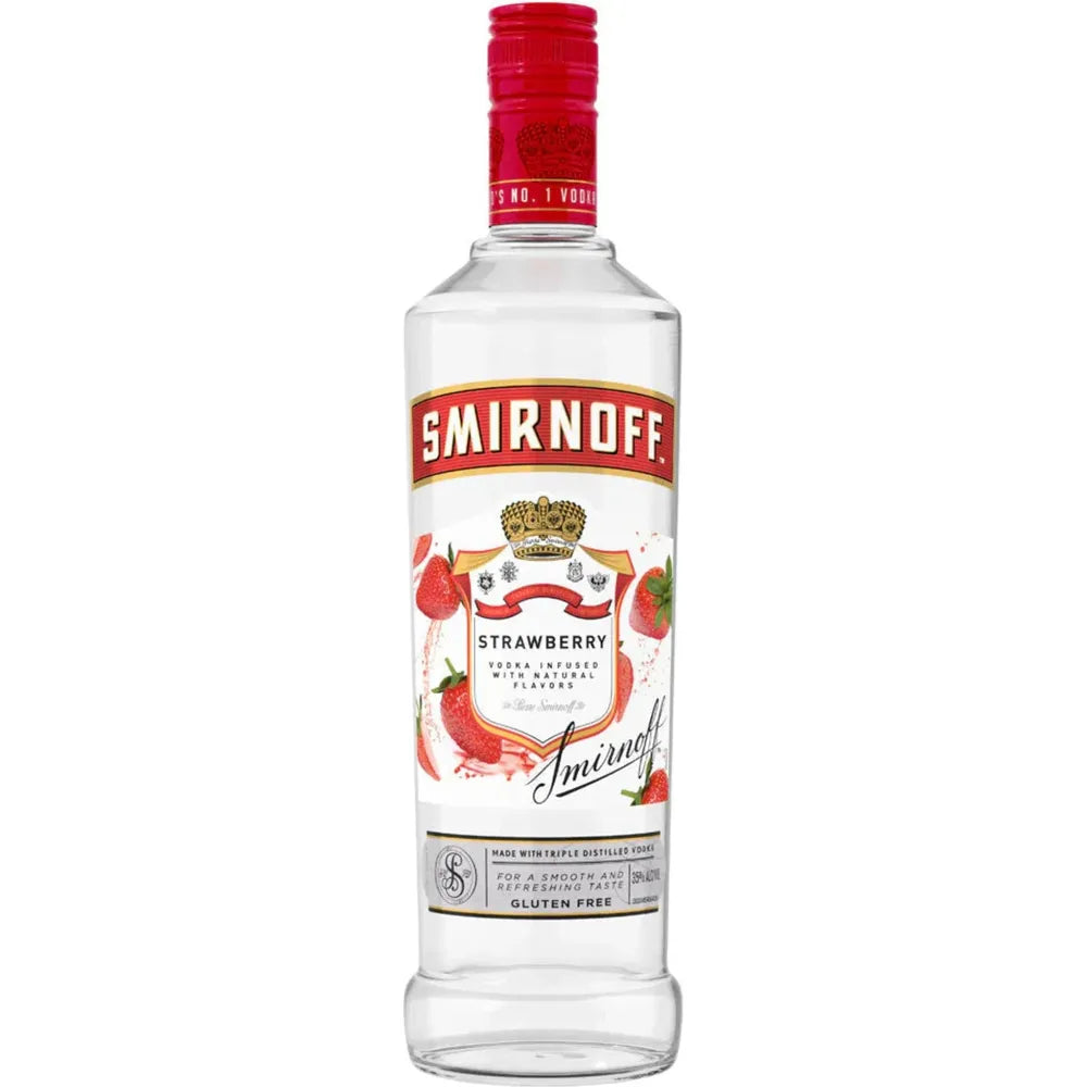 Smirnoff Vodka Strawberry Flavored