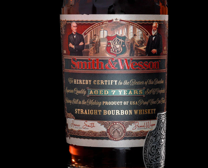 Smith & Wesson 7 Year Straight Bourbon Whiskey 750mL