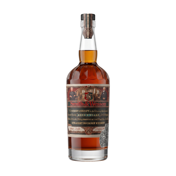 Smith & Wesson 7 Year Straight Bourbon Whiskey 750mL