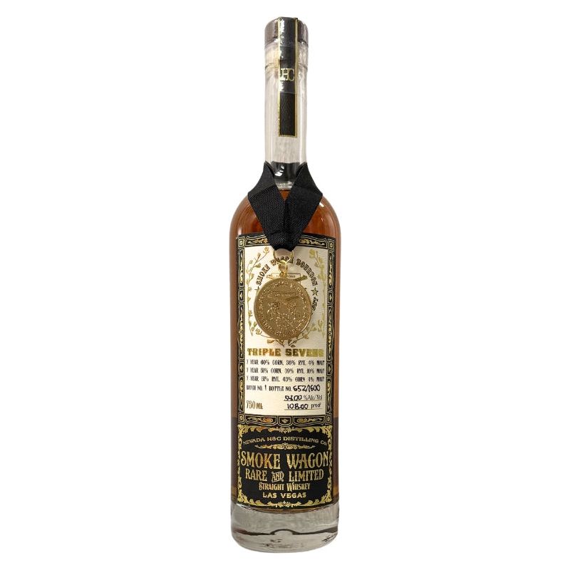 Smoke Wagon Triple Sevens Straight Whiskey 750mL