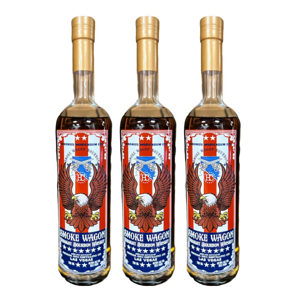 Smoke Wagon Straight Bourbon Whiskey 4th of July 2024 Edition