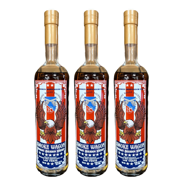 Smoke Wagon Straight Bourbon Whiskey 4th of July 2024 Edition